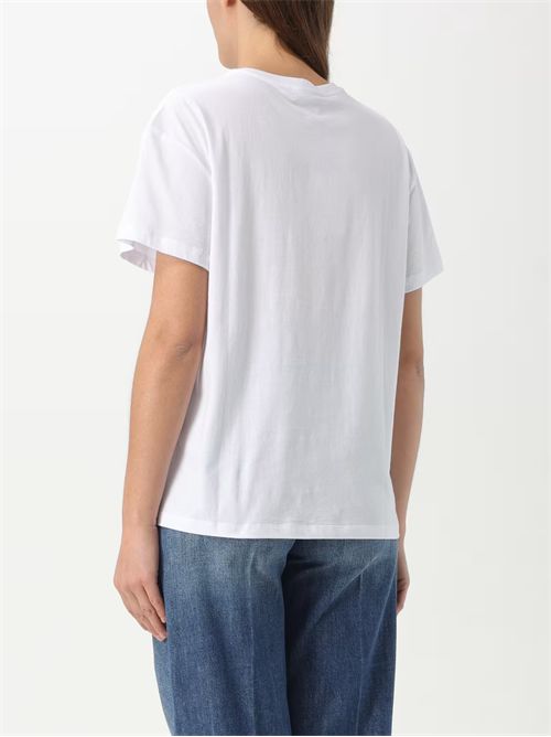 T-shirt Twinset in cotone con logo TWINSET | TT2041/00001